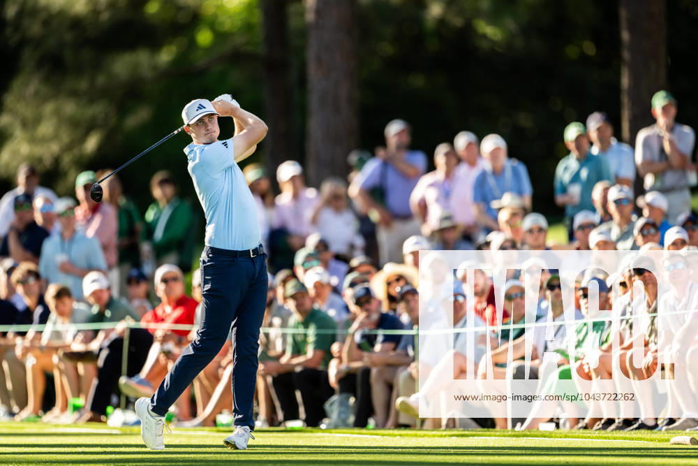 Ludvig Aberg of Sweden during the third round of the 2024 Masters Golf Tournament on April 13, 2024 in Augusta Photo Petter Arvidson BILDBYRAN kod PA PA0794 bbeng golf masters the masters Augusta us masters sverige