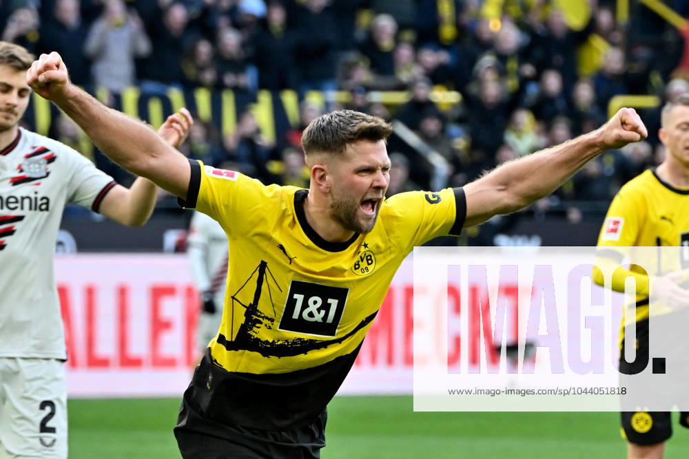 Fussball 1 Bundesliga, Borussia Dortmund Bayer 04 Leverkusen, v l Torjubel nach dem Tor zum celebrating the goal celebrate 1 0 durch Niclas Füllkrug Borussia Dortmund Dortmund