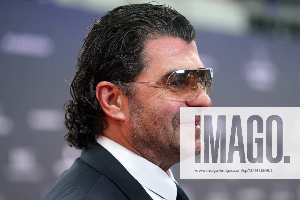 Alberto Tomba attends the red carpet during the 2024 Laureus World Awards. April 22,2024. (20240422555)