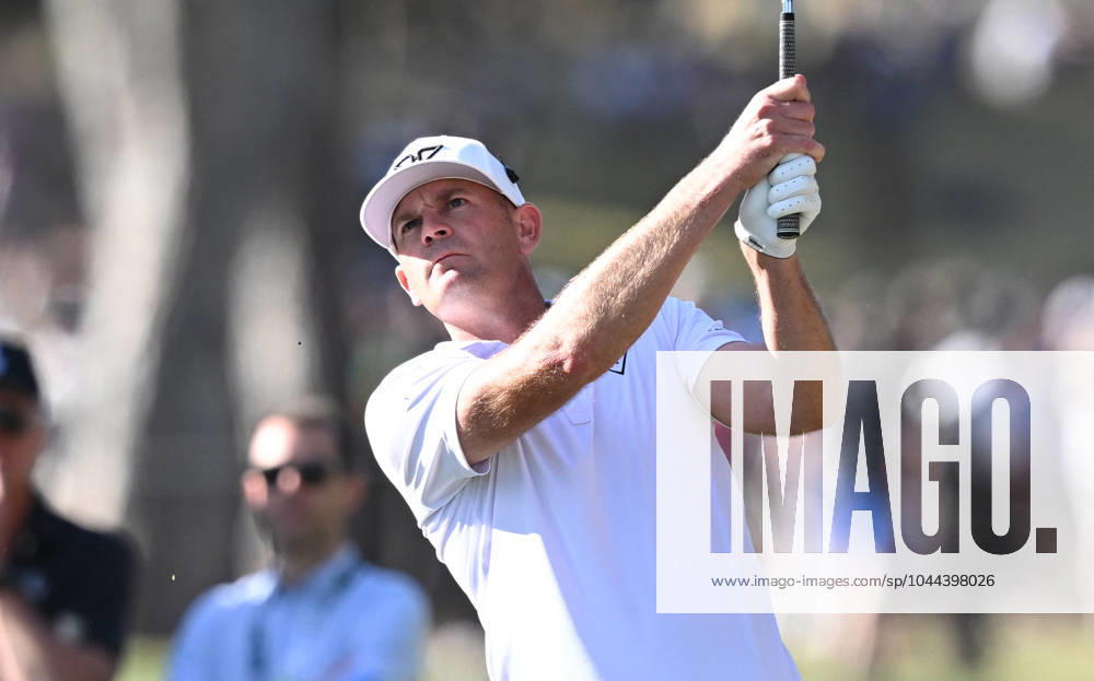LIV GOLF ADELAIDE, Brendan Steele looks in action during the final round of LIV Golf Adelaide at the Grange Golf Club in Adelaide, Sunday, April 28, 2024. ( NO ARCHIVING, , NO USE IN BOOKS WITHOUT CONSENT ADELAIDE SOUTH AUSTRALIA AUSTRALIA