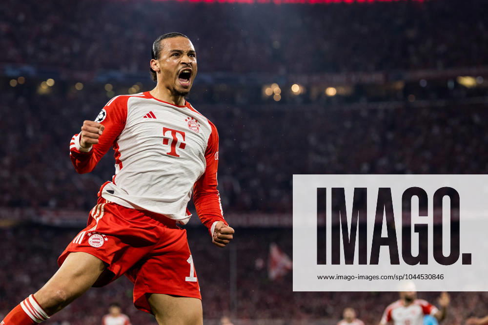 UEFA Champions League FC Bayern Munich Real Madrid 30 04 2024 Leroy Sane FC Bayern Munich, 10 UEFA Champions League FC Bayern Munich Real Madrid, Munich, Allianz Arena