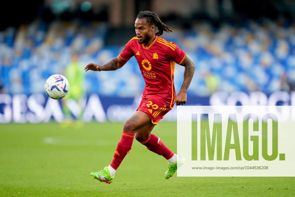 SSC Napoli v AS Roma - Serie A TIM Renato Sanches of AS Roma during the serie A TIM match between SSC Napoli and AS Roma at Stadio Diego Armando Maradona on April 28, 2024 in Naples, Italy Naples Stadio Diego Armando Maradona Naples Italy