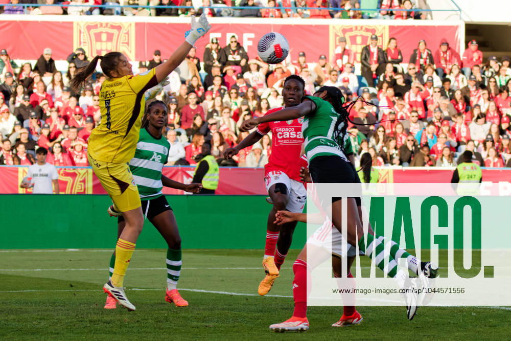 Lisbon, Portugal, May 01 2024: Brittany Raphino (18 Sporting CP) in action during the Taca da Liga Final game between SL Benfica and Sporting CP at Estadio do Restelo in Lisbon, Portugal (Pedro Porru SPP)