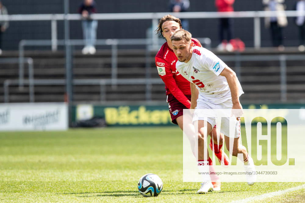 A Junioren Bundesliga West 1 FC Koeln U19 SC Paderborn 07 U19, 05 05 2024 Jakob Krautkrämer 1 FC Köln U19, 3 A Junioren Bundesliga West 1 FC Koeln U19 SC Paderborn 07 U19, Franz Kremer Stadion