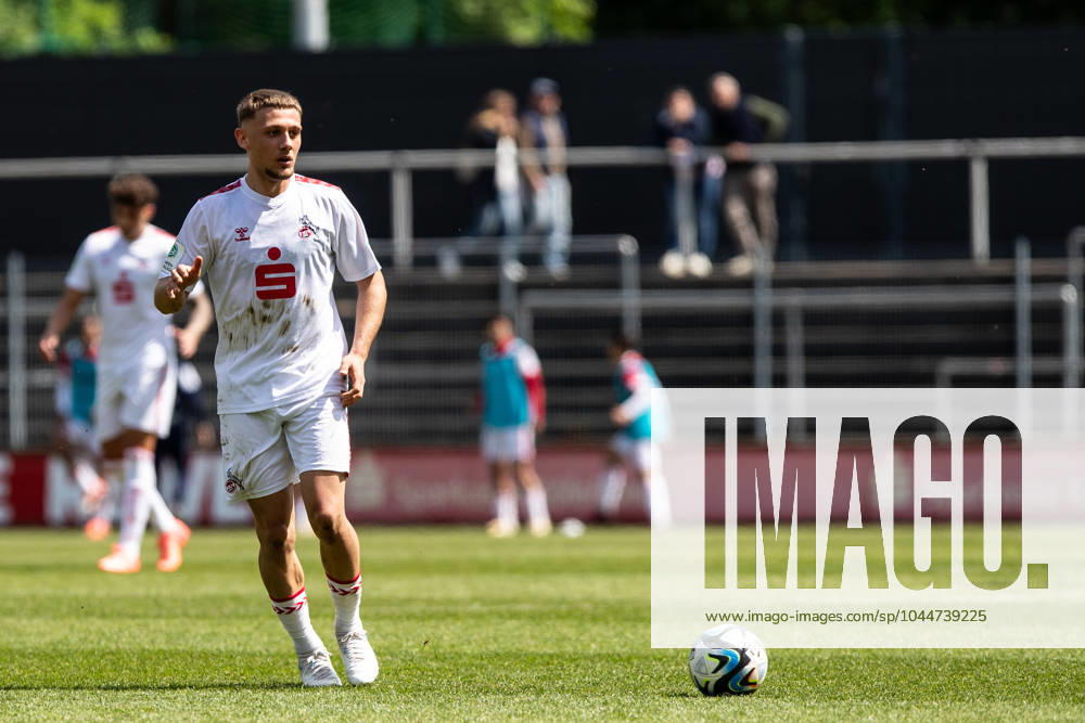 A Junioren Bundesliga West 1 FC Koeln U19 SC Paderborn 07 U19, 05 05 2024 Jakob Krautkrämer 1 FC Köln U19, 3 A Junioren Bundesliga West 1 FC Koeln U19 SC Paderborn 07 U19, Franz Kremer Stadion