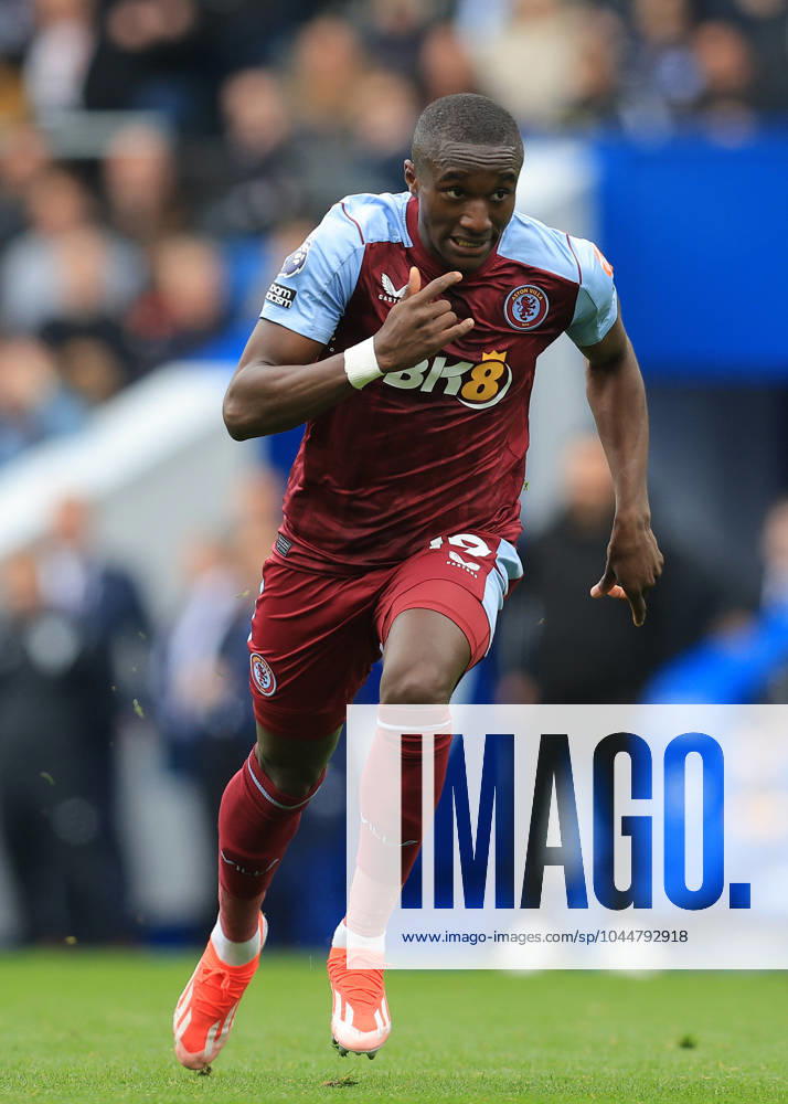 Brighton and Hove, England, 5th May 2024. Moussa Diaby of Aston Villa during the Premier League match at the AMEX Stadium, Brighton and Hove. Picture credit should read: Paul Terry Sportimage . SPI-3134-0047