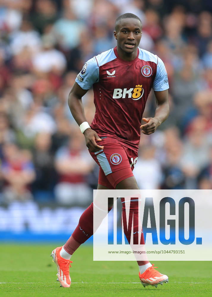 Brighton and Hove, England, 5th May 2024. Moussa Diaby of Aston Villa during the Premier League match at the AMEX Stadium, Brighton and Hove. Picture credit should read: Paul Terry Sportimage . SPI-3134-0132