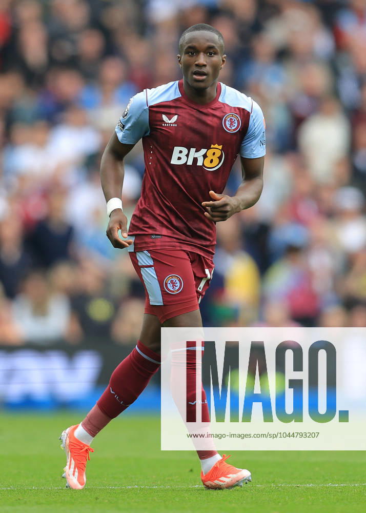 Brighton and Hove, England, 5th May 2024. Moussa Diaby of Aston Villa during the Premier League match at the AMEX Stadium, Brighton and Hove. Picture credit should read: Paul Terry Sportimage . SPI-3134-0131