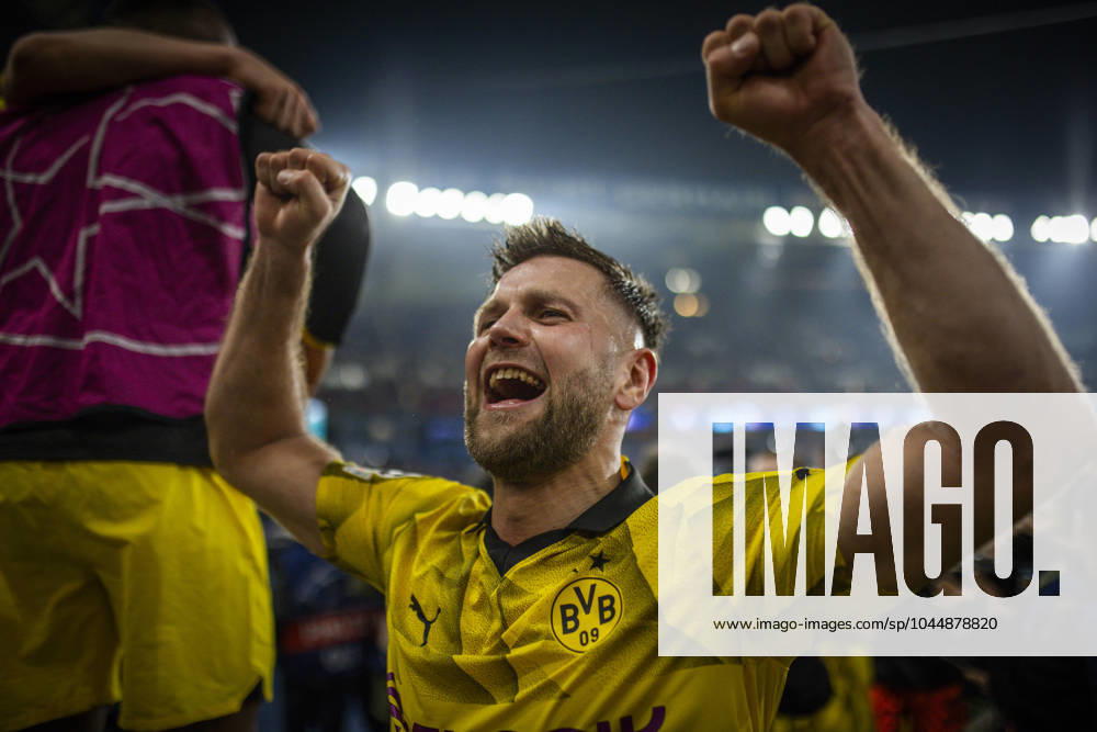 Paris, France 7th May 2024 Final jubilation Niclas Füllkrug BVB Paris Saint Germain Borussia Dortmund 07 05 2024