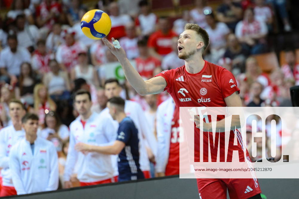 KATOWICE 15.05.2024 MECZ TOWARZYSKI SIATKOWKA: POLSKA - NIEMCY --- INTERNATIONAL VOLLEYBALL FRIENDLY MATCH: POLAND - GERMANY N Z JAKUB KOCHANOWSKI FOT. PAWEL PIOTROWSKI 400mm.pl NEWSPIX.PL --- Newspix.pl POLAND OUT! 20240515PAP036