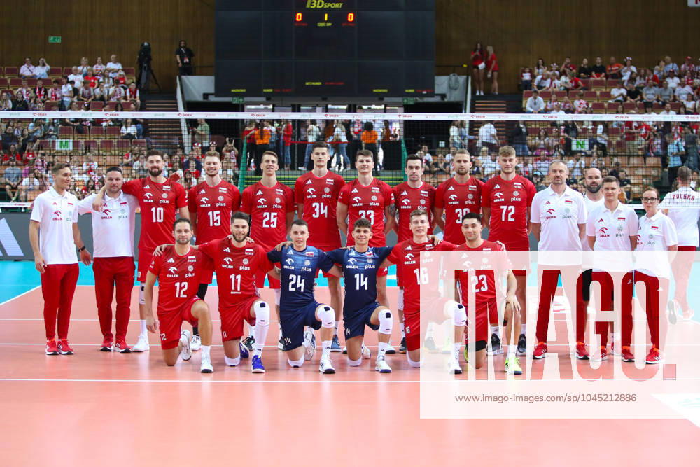 KATOWICE 15.05.2024 MECZ TOWARZYSKI REPREZENTACJI SIATKARZY: POLSKA - NIEMCY --- MENS VOLLEYBALL FRIENDLY MATCH POLAND - GERMANY IN KATOWICE REPREZENTACJA POLSKI TEAM POLAND KAMIL NALEPKA BARTOSZ BEDNORZ JAKUB KOCHANOWSKI ARTUR SZALPUK SZYMON JAKUBISZAK LUKASZ USOWICZ MARCIN KOMENDA BARTLOMIEJ BOLADZ MATEUSZ POREBA NIKOLA GRBIC PIOTR PIETRZAK PAWEL RUSEK ROZA WACHOWSKA GRZEGORZ LOMACZ ALEKSANDER SLIWKA KAMIL SZYMURA KUBA HAWRYLUK KAMIL SEMENIUK KAROL BUTRYN FOT. ANNA KLEPACZKO FOTOPYK NEWSPIX.PL --- Newspix.pl POLAND OUT! 240515LUM113