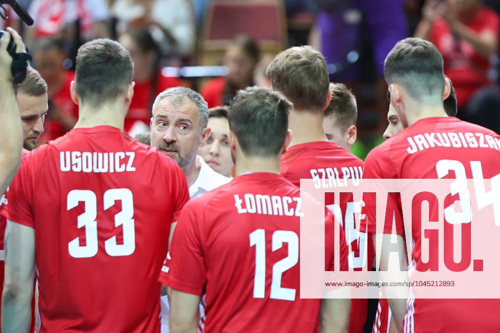 KATOWICE 15.05.2024 MECZ TOWARZYSKI REPREZENTACJI SIATKARZY: POLSKA - NIEMCY --- MENS VOLLEYBALL FRIENDLY MATCH POLAND - GERMANY IN KATOWICE NIKOLA GRBIC FOT. ANNA KLEPACZKO FOTOPYK NEWSPIX.PL --- Newspix.pl POLAND OUT! 240515LUM117