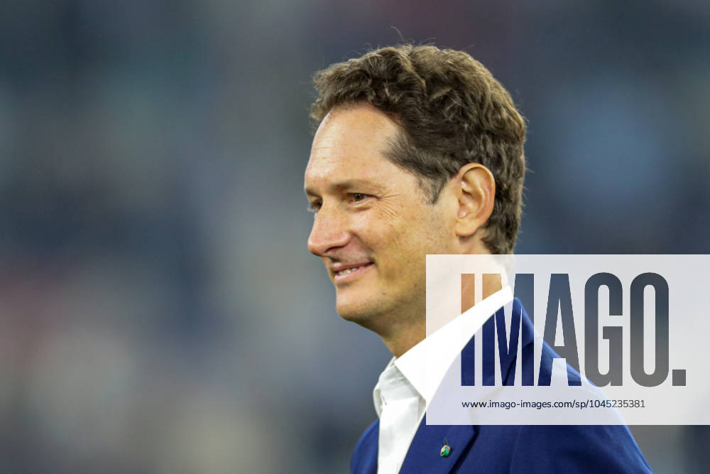 Coppa Italia 2023 24: Atalanta Vs Juventus in Italy - 15 May 2024 John Elkann seen during Coppa Italia 2023 24 final match between Atalanta Bergamo and Juventus F.C at Olympic Stadium in Rome, Italy Final score; Atalanta Bergamo 0:1 Juventus F.C Rome Italy