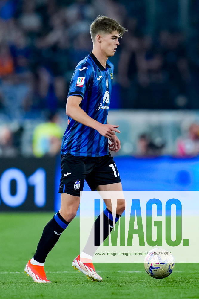Atalanta BC v Juventus FC - Coppa Italia 2023 2024 Final Charles De Ketelaere of Atalanta BC during the Coppa Italia 2023 2024 Frecciarossa final match between Atalanta BC and Juventus FC at Stadio Olimpico on May 15, 2024 in Rome, Italy. Rome Stadio Olimpico Lazio Italy