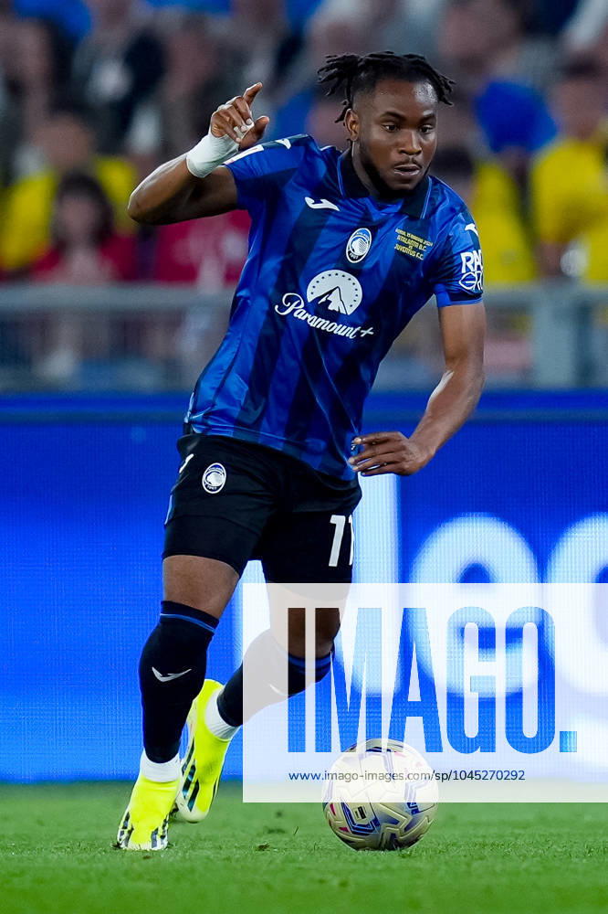 Atalanta BC v Juventus FC - Coppa Italia 2023 2024 Final Ademola Lookman of Atalanta BC during the Coppa Italia 2023 2024 Frecciarossa final match between Atalanta BC and Juventus FC at Stadio Olimpico on May 15, 2024 in Rome, Italy. Rome Stadio Olimpico Lazio Italy