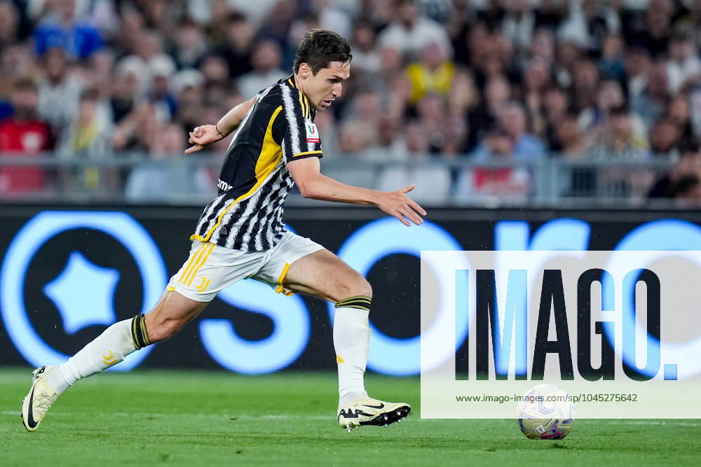 Atalanta BC v Juventus FC - Coppa Italia 2023 2024 Final Federico Chiesa of Juventus FC during the Coppa Italia 2023 2024 Frecciarossa final match between Atalanta BC and Juventus FC at Stadio Olimpico on May 15, 2024 in Rome, Italy. Rome Stadio Olimpico Lazio Italy