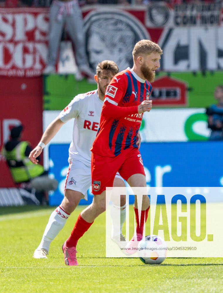 Jan Niklas Beste 1 FC Heidenheim, 37 1 FC Heidenheim vs 1 FC Koeln, Football, Bundesliga, 34 Matchday, 2023 2024, 18 05 2024, 1 FC Heidenheim vs 1 FC Koeln, Football, Bundesliga, 34 Matchday, 2023 2024, 18 05 2024 89522 Heidenheim an der Brenz