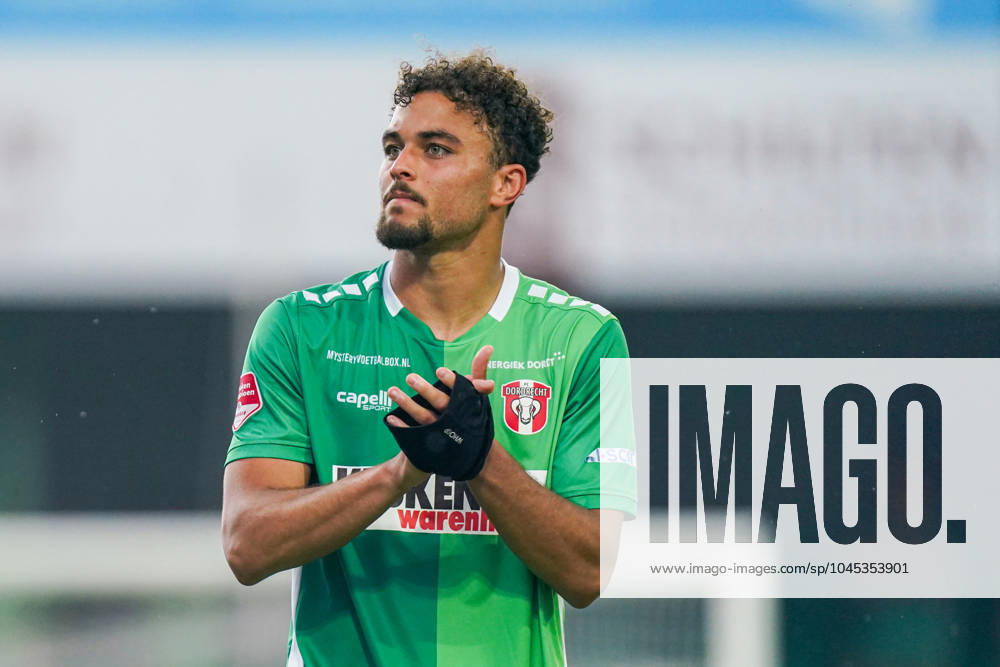 2024-05-18 FC Dordrecht v FC Emmen - Dutch Keuken Kampioen Divisie Promotion Relegation Play Offs DORDRECHT, NETHERLANDS - MAY 18: Ruben Kluivert of FC Dordrecht looks dejected after defeat during the Dutch Keuken Kampioen Divisie Promotion Relegation Play Offs match between FC Dordrecht and FC Emmen at M-Scores Stadion on May 18, 2024 in Dordrecht, Netherlands. (Photo by Joris Verwijst BSR Agency) Dordrecht Netherlands Content not available for redistribution in The Netherlands directly or indirectly through any third parties.