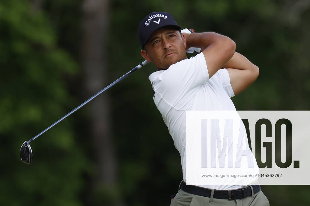 LOUISVILLE, KY - MAY 18: Xander Schauffele during the third round of the PGA, Golf Herren Championship, May 18, 2024, at Valhalla Golf Club in Louisville, Kentucky.(Photo by Matthew Maxey Icon Sportswire) GOLF: MAY 18 PGA Championship Icon240518001