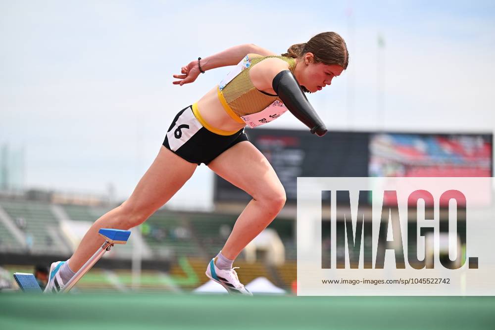 Kobe 2024 Para Athletics World Championships Day 6 KOBE, JAPAN May 22 Jule Ross of Germany during 400m final in class F47 at the Kobe 2024 Para Athletics World Championships at Kobe Universiade Memorial Stadium on May 22, 2024 in Kobe, Japan Photo by Marcus Hartmann Beautiful Sports