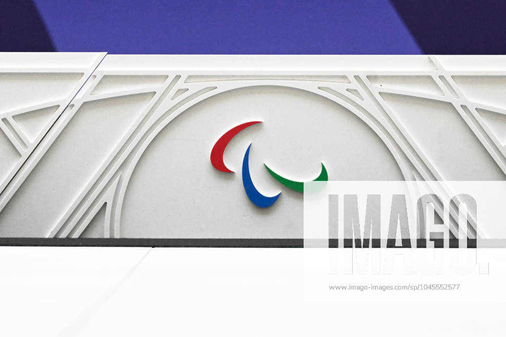 Illustration of podiums during the presentation of podiums Olympic and Paralympic Games at Le Pulse on May 23, 2024 in Saint Denis, France. ( Photo by federico pestellini panoramic ) - PARIS 2024 : Presentation des podiums des Jeux Olympiques et Paralympiques - Saint Denis - 23 05 2024 FedericoPestellini Panoramic