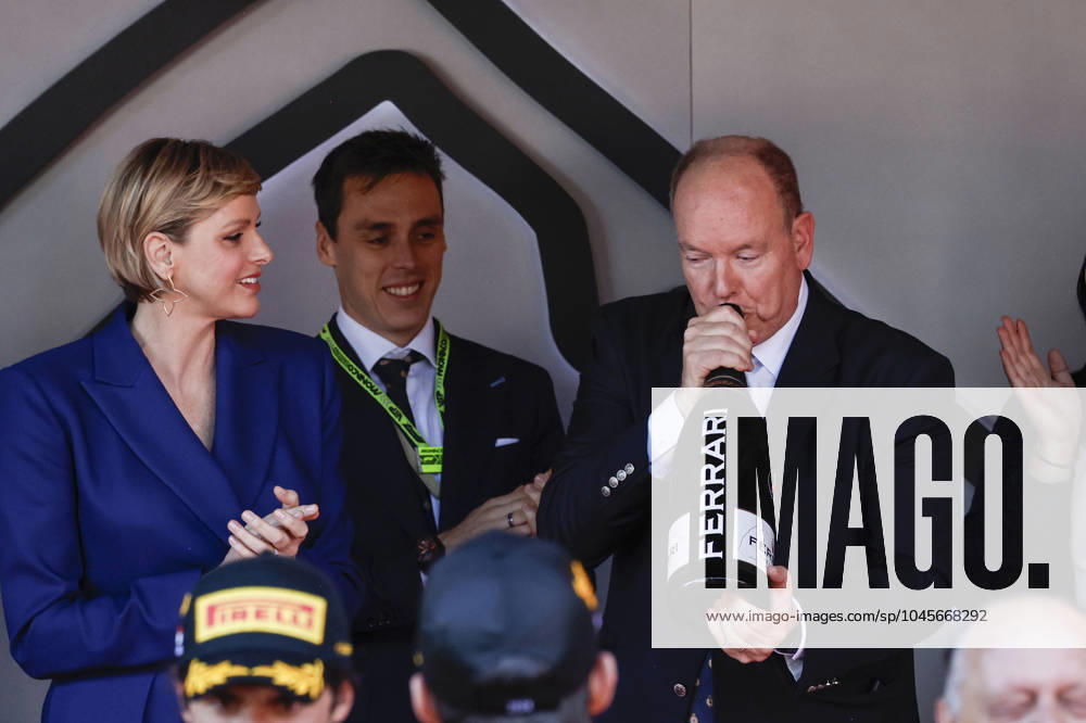 Princess Charlene and Prince Albert II of Monaco, F1 Grand Prix of Monaco at Circuit de Monaco on May 26, 2024 in Monte Carlo, Monaco Photo by HOCH ZWEI Monte Carlo Monaco