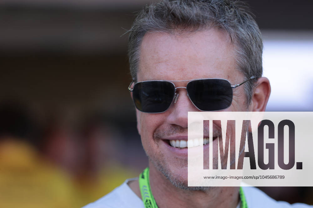 Circuit of Monaco Matt Damon (USA) at the Monaco Formula 1 Grand Prix 2024, 8th round of the Formula 1 World Championship, WM, Weltmeisterschaft 2024 from May 20 to 23, 2024 on the Monaco circuit. (Philippe Nanchino SPP)