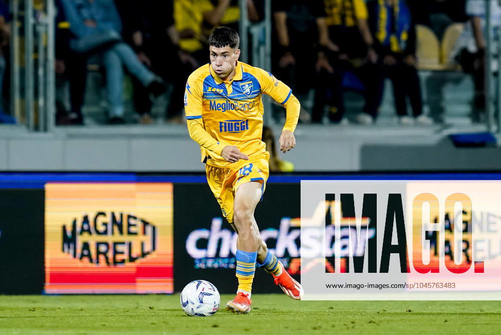 Frosinone Calcio v Udinese Calcio - Serie A TIM Matias Soule of Frosinone Calcio during the Serie A TIM match between Frosinone Calcio and Udinese Calcio at Stadio Benito Stirpe on May 26, 2024 in Frosinone, Italy. Frosinone Stadio Benito Stirpe Frosinone Italy