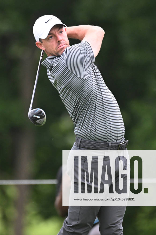 Rory McIlroy (NIR) tees off on the 1st hole during the Golden Bear Pro Am at the Memorial Tournament in Dublin, Ohio. Cal Media Dublin USA - ZUMAc04_ 20240605_zma_c04_031
