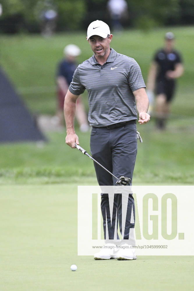 Rory McIlroy (NIR) putting on the 9th green during the Golden Bear Pro Am at the Memorial Tournament in Dublin, Ohio. Cal Media Dublin USA - ZUMAc04_ 20240605_zma_c04_062
