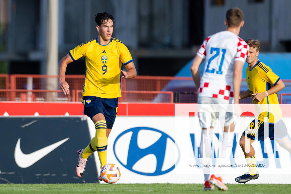 Deniz Gül of Sweden during the under 21 international friendly football match between Croatia and Sweden on June 11, 2024 in Zagreb Photo Nikola Krstic BILDBYRAN COP 307 NK0016 fotboll football soccer fotball croatia sverige sweden bbeng