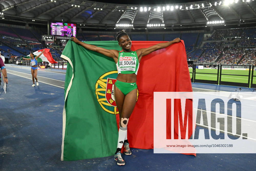 Foto IPP Cavaliere Emiliano. Roma. 12 06 2024. Atletica. Campionati Europei di Atletica. Nella foto: Agate DE SOUSA. Italy Photo Press - World Copyright italy ITALY