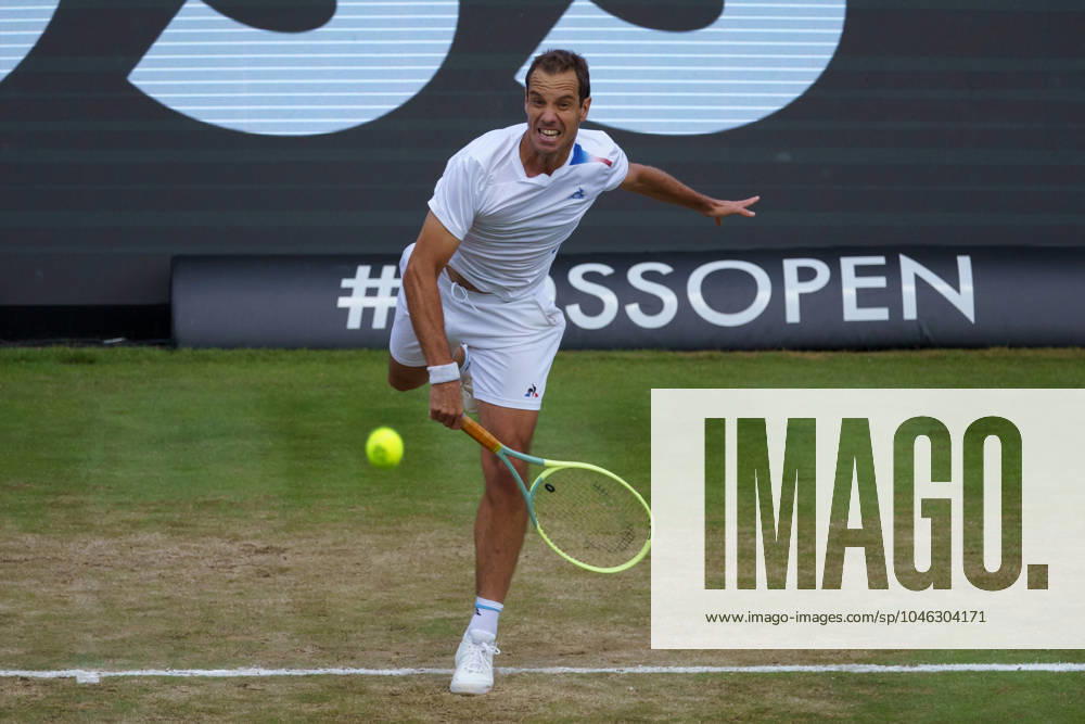 BOSS Open ATP 250 2024 Stuttgart, 13 06 2024 Richard Gasquet FRA, France BOSS Open 2024, ATP 250, TC Weissenhof grounds on 13 06 2024, Stuttgart