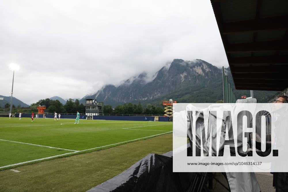 Malta v Greece - International Friendly, Länderspiel, Nationalmannschaft A generic view of the Untersberg-Arena in Grodig, Austria, on June 11, 2024, during the international soccer friendly match between Malta and Greece. Grödig Salzburg Austria