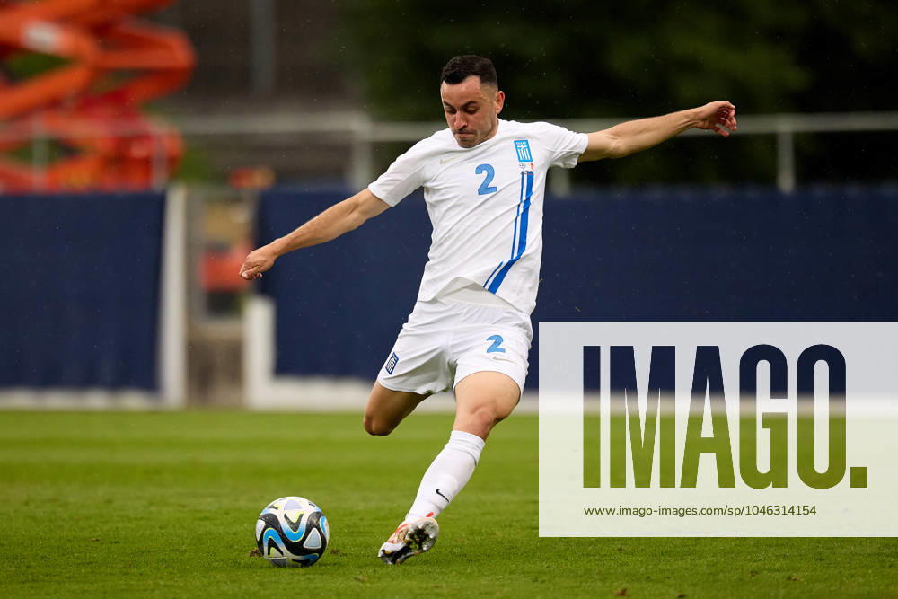 Malta v Greece - International Friendly, Länderspiel, Nationalmannschaft Manolis Saliakas is playing during the international soccer friendly match between Malta and Greece at the Untersberg-Arena, in Grodig, Austria, on June 11, 2024. Grödig Salzburg Austria