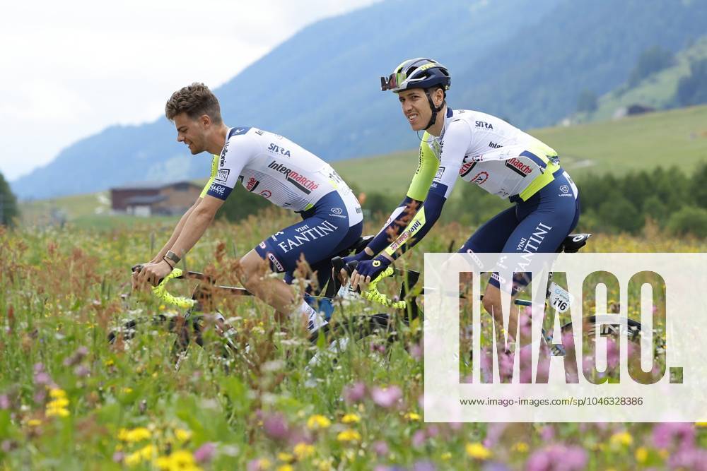 Tour de Suisse 2024 - stage 6 BLATTEN-BELALP, SWITZERLAND - JUNE 14 : Petilli Simone (ITA) of Intermarche - Wanty during stage 6 of the Tour of Switzerland 2024, an UCI World Tour cycling race. A stage with start in Ulrichen and finish after 42.5 in Blatten Belalp on June 14, 2024 in Blatten-Belalp, Switzerland, 14 06 2024 Blatten-Belalp Switzerland