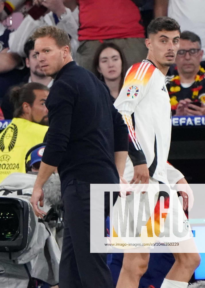 National team, Football, UEFA Euro2024, Euro 2024,Germany Scotland Allianzarena, Munich Julian Nagelsmann,Coach Kai Havertz, Germany ,