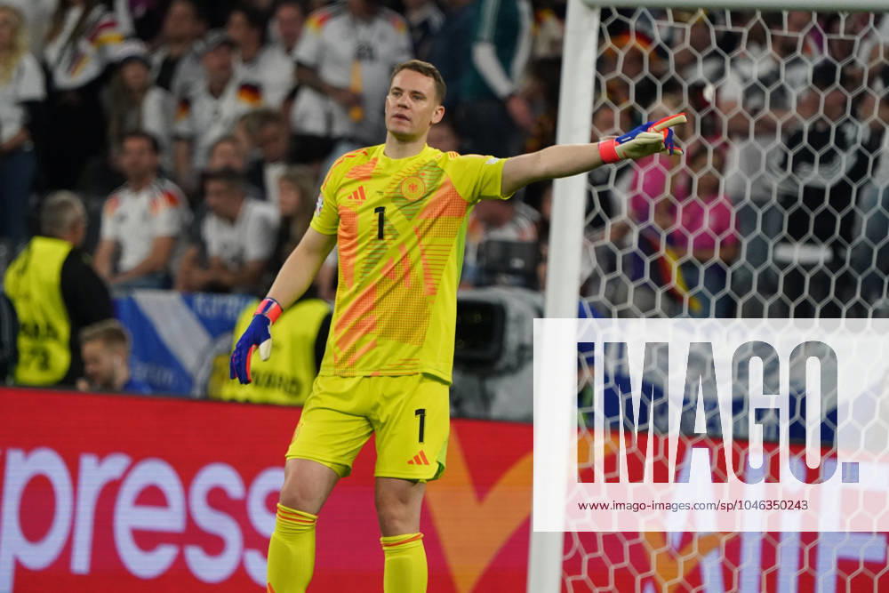 National team, Football, UEFA Euro2024, EM 2024,Germany Scotland Allianzarena, Munich Manuel Neuer Germany ,Action, Single picture