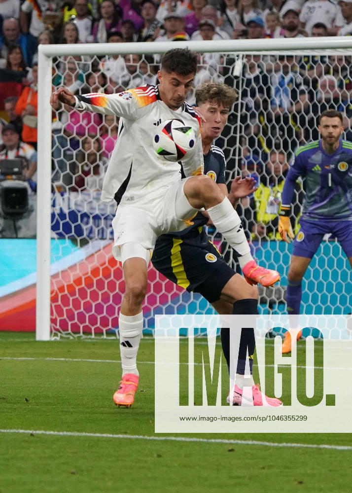 National team, Football, UEFA Euro2024, EM 2024,Germany Scotland Allianzarena, Munich Kai Havertz, Germany,