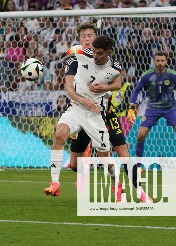 National team, Football, UEFA Euro2024, Euro 2024,Germany Scotland Allianzarena, Munich Kai Havertz, Germany