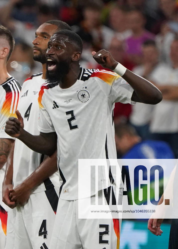 National team, Football, UEFA Euro2024, Euro 2024,Germany Scotland Allianzarena, Munich Antonio Rüdiger , Germany ,Action, Single picture