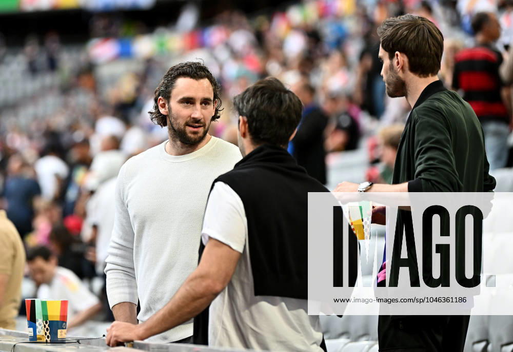 European Football Championship 2024, Germany Scotland,, f l Marco Völler Voeller son of sports director Rudi Voeller Völler DFB and basketball player Munich