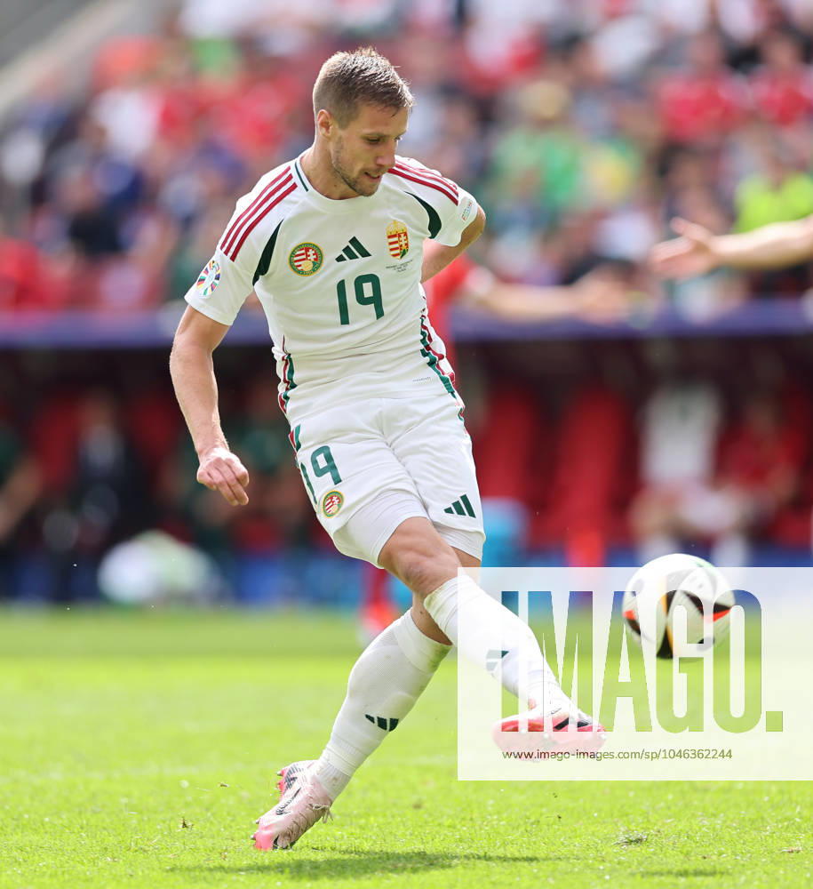 European Football Championship, UEFA EURO 2024, Hungary Switzerland, Group A, Cologne Stadium, v l , Bamabas Varga Hungary