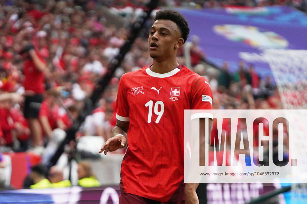 Football, UEFA Euro 2024, Euro 2024, Group stage, Group A, Hungary Switzerland Cologne Stadium Dan Ndoye Switzerland ,Action, Single image