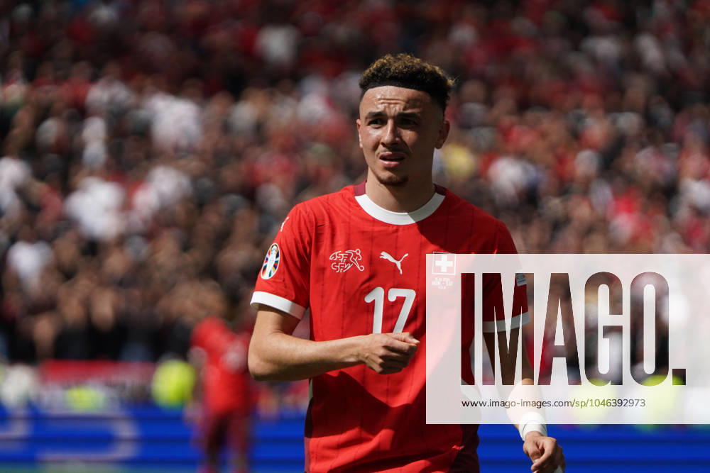 Football, UEFA Euro 2024, Euro 2024, Group stage, Group A, Hungary Switzerland Cologne Stadium Ruben Vasgas Switzerland ,Action, Single image