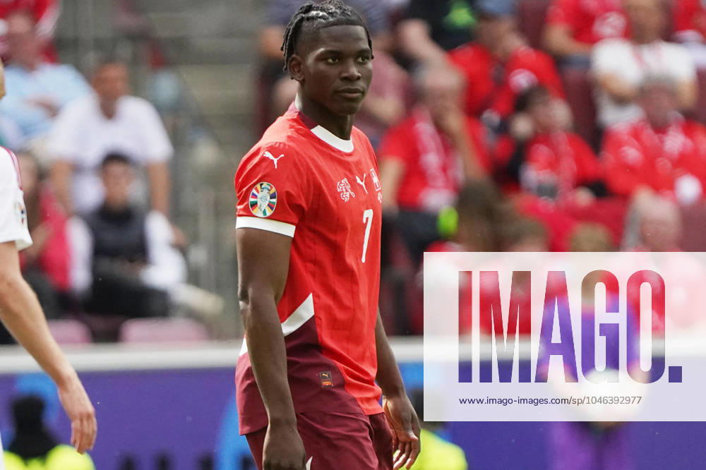 Football, UEFA Euro 2024, Euro 2024, Group stage, Group A, Hungary Switzerland Cologne Stadium Breel Embolo Switzerland ,Action, Single image