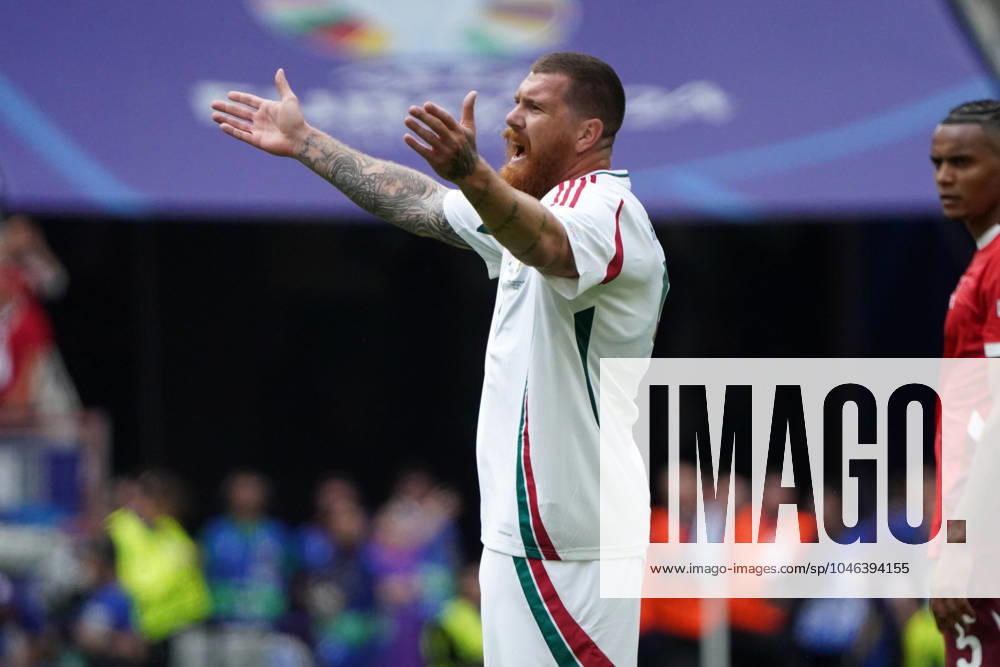 Football, UEFA Euro 2024, Euro 2024, Group stage, Group A, Hungary Switzerland Cologne Stadium Martin Adam Hungary ,Action, Single image