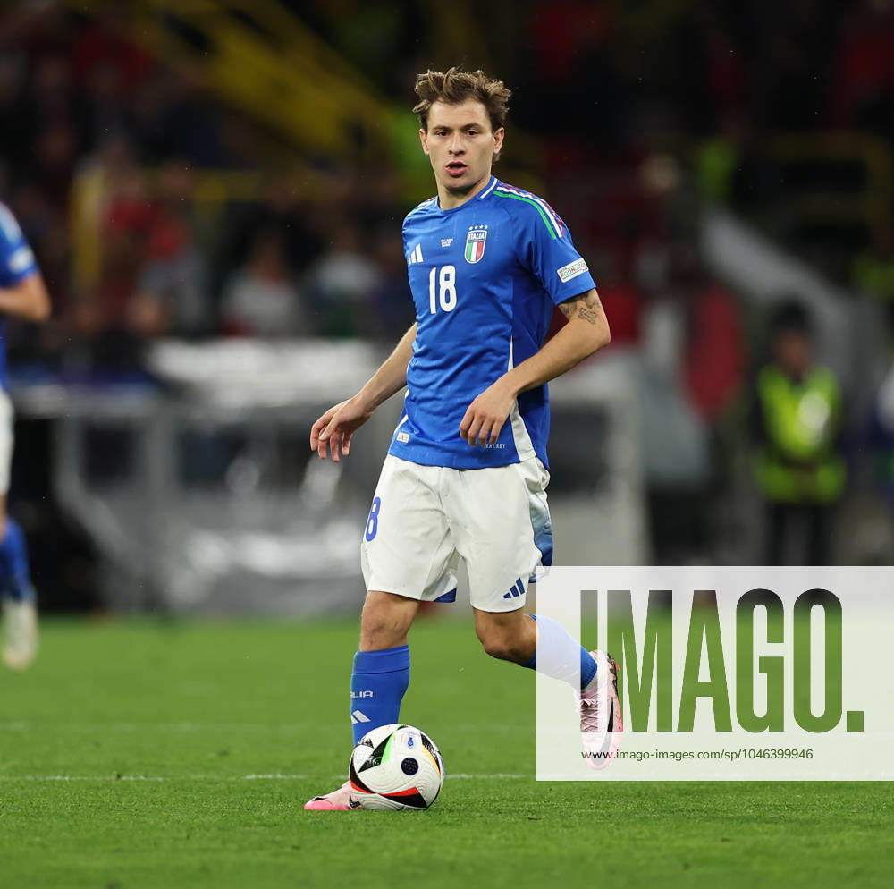 European Football Championship, UEFA EURO 2024, Italy Albania, Group B, BVB Stadion Dortmund, v l , Nicolo Barella Italy