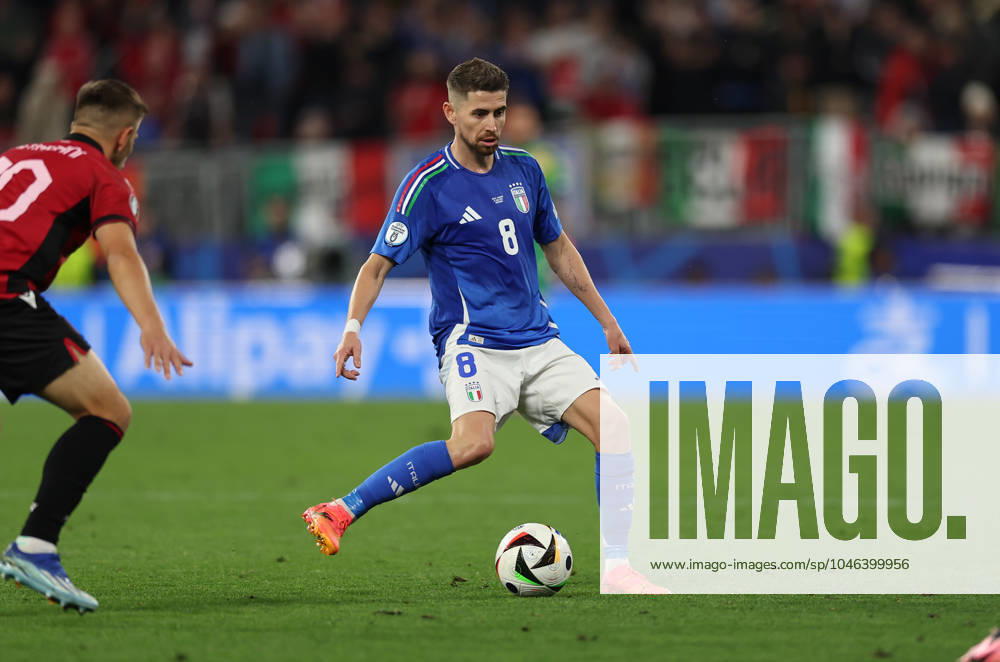 European Football Championship, UEFA EURO 2024, Italy Albania, Group B, BVB Stadion Dortmund, v l , Jorge Luiz Jorginho Italy