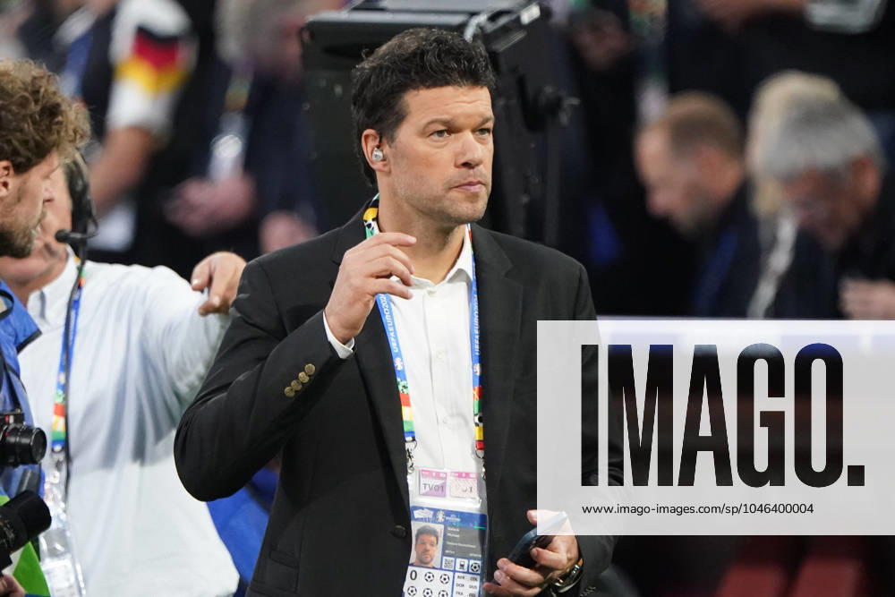 National team, Football, UEFA Euro2024, EM 2024,Germany Scotland Allianzarena, Munich Football expert Michael Ballack, Germany,